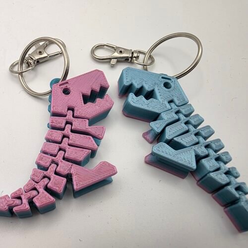 Dino Articulated Keyring