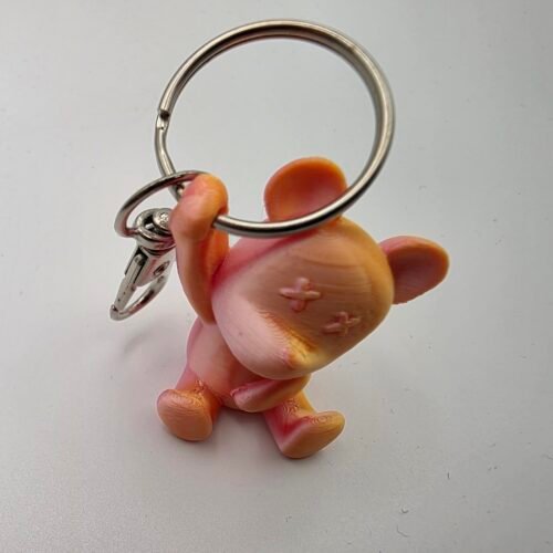Stitched Bear Keyring