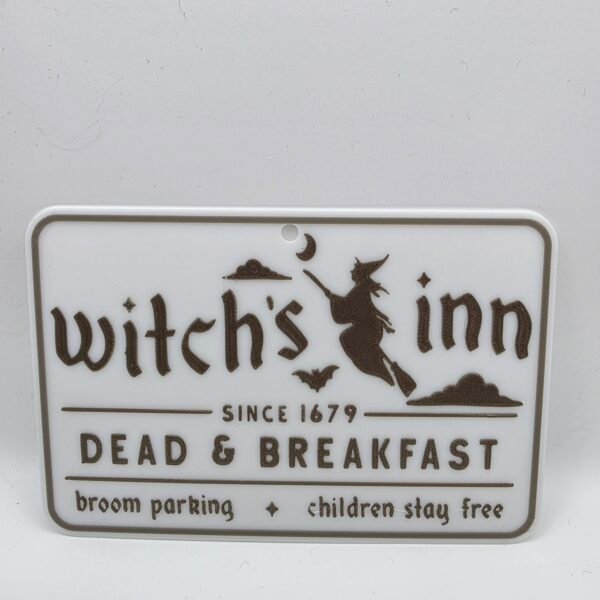 Witches Inn Novelty Sign