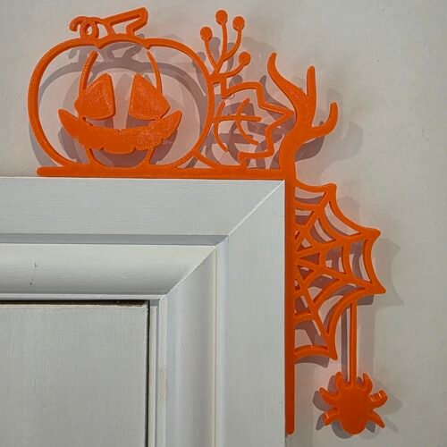 Halloween Door Corner