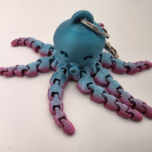 Octopus Articulated Keyring
